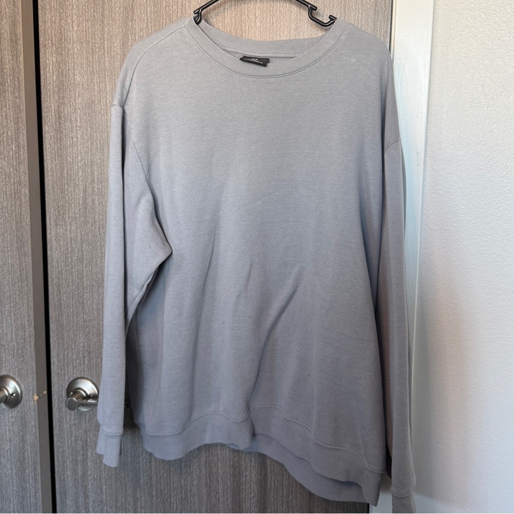 H&M Soft Gray Crewneck Sweatshirt